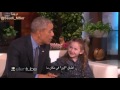 Macey Meets President Obama مترجم - الطفلة مع الرئيس أوباما