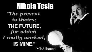 Be Alone The Secret Of Invention And Ideas | Nikola Tesla Life Changing Quotes screenshot 1