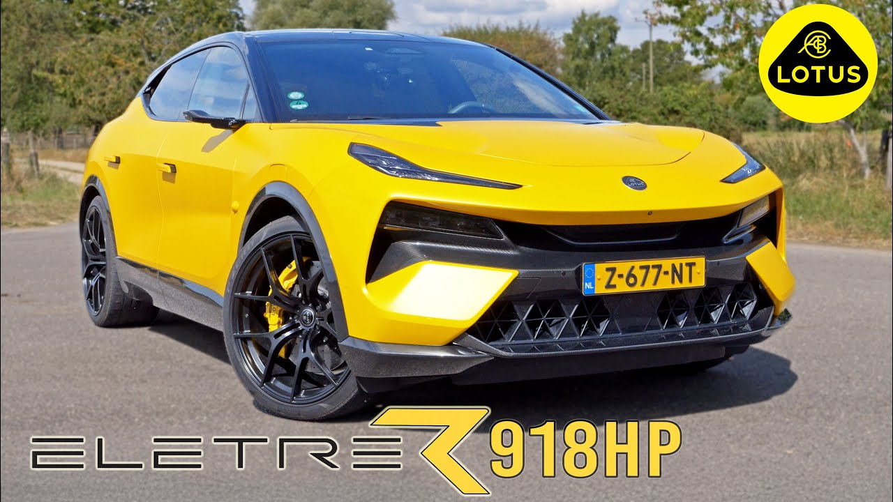 918HP LOTUS ELETRE R is DANGEROUS!! // REVIEW on AUTOBAHN