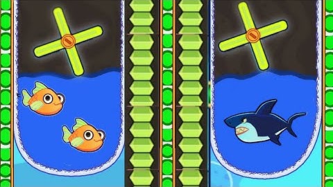 save the fish / pull the pin level android games save fish game pull the pin puzzle / android game