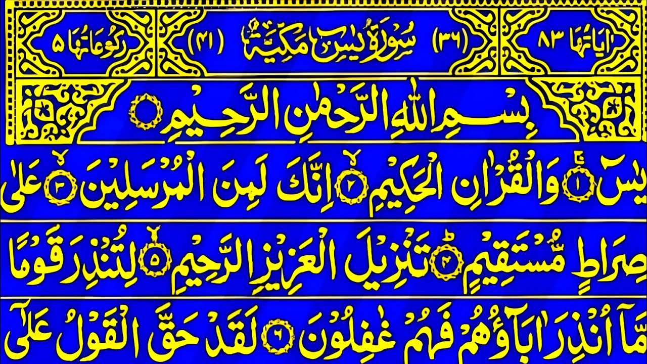 Surah Yasin Surah Rahman | Beautiful Recitation Surah Yaseen Surah Rahman Full | Quran Tilawat | 212