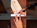 Perfect 90° Wood Cut 📐 #wood #cut #repairs #home #DIY