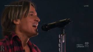 Keith Urban Performs Straight Line At The IHeartradio Music Festival 2024