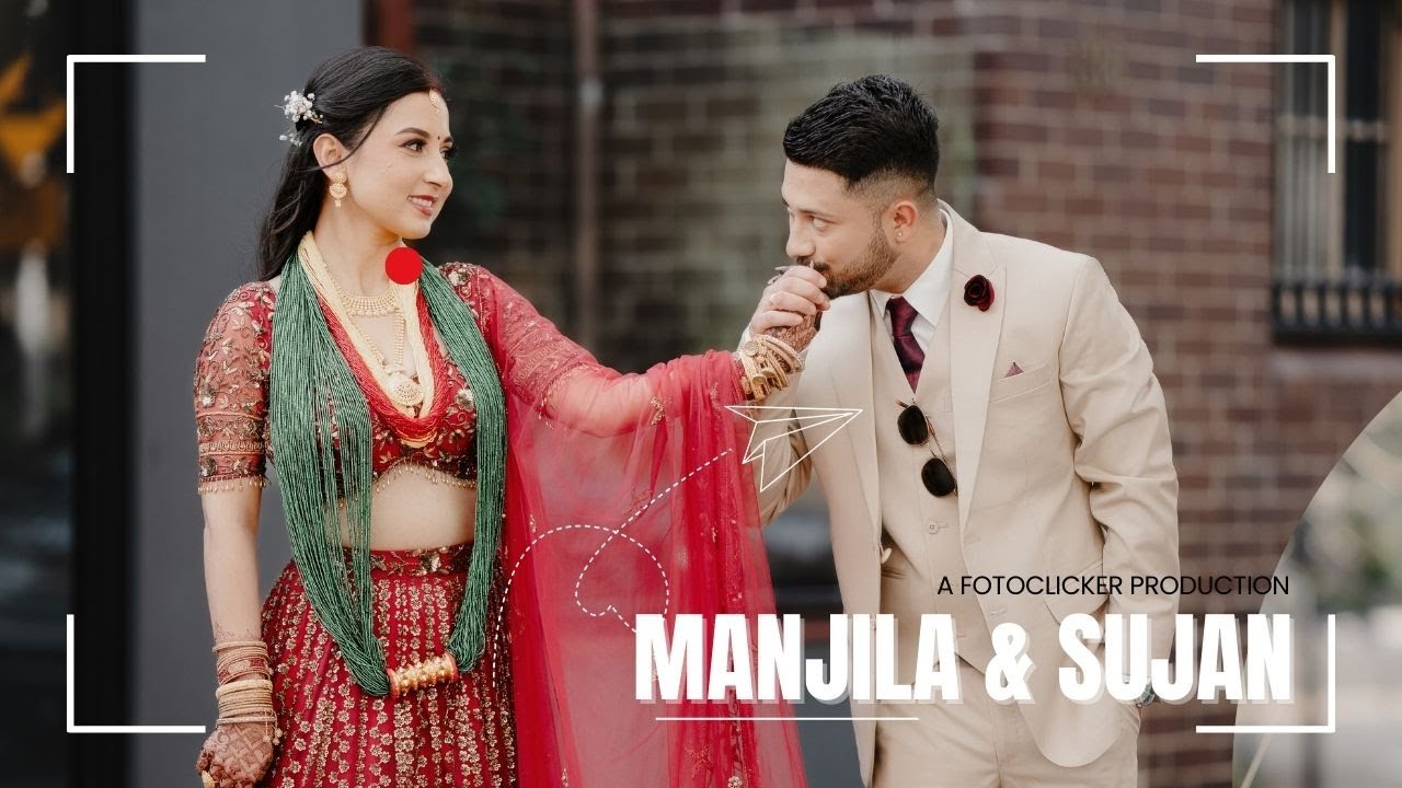 MANJILA and SUJAN WEDDING FULL VIDEO || FOTOCLICKER 2024