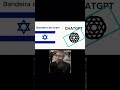 Semelhança entre a logo do chat gpt com a bandeira de Israel
