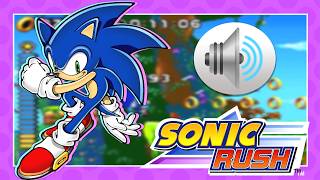 Sonic the Hedgehog Voice Clips - Sonic Rush