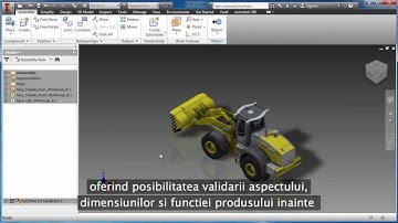 Product Design Suite Test Drive - 3D Part Creation Inventor SUB RO
