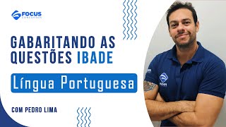 🚨GABARITANDO AS QUESTÕES IBADE | Português com Pedro Lima