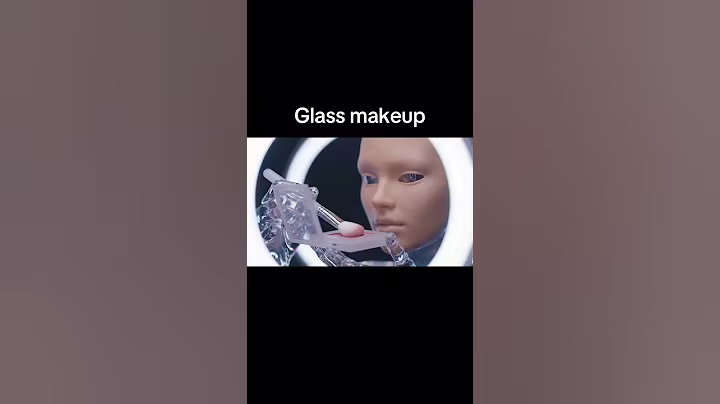 Glass makeup 💄 #asmr #ai #aiasmr #aismr #satisfying #relaxing  #glassmakeup #DreamLoopASMR