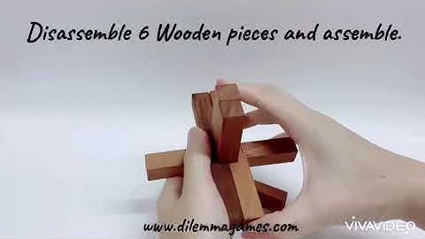 X GAMES, a Burr puzzle solution by DILEMMA GAMES