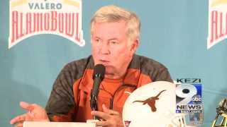 Mack Brown and Mark Helfrich Alamo Bowl News Conference