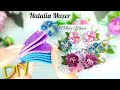 🤩ПРОСТО😍БЫСТРО СДЕЛАТЬ ЦВЕТЫ ИЗ ГЛИТТЕРНОГО ФОАМИРАНА /DIY NATALIA MAZER