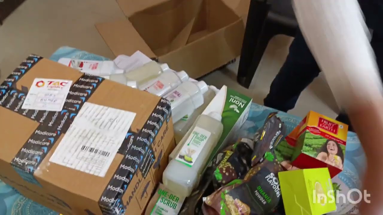 Received Free Loyalty Products from Modicare..!!!