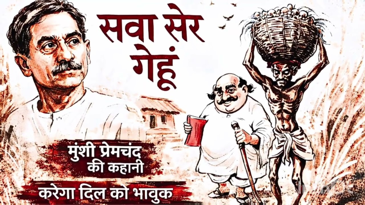 सवा सेर गेहूँ | मुंशी प्रेमचंद की प्रसिद्ध कहानी | Sava Ser Gehun Premchand | #munshipremchand