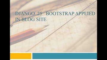 Django系列25 Python网站开发系列152 —Python程序设计系列404 安装Bootstrap