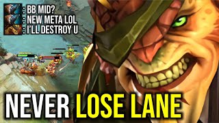 SUPER AGGRESSIVE BUILD..!! Bristleback Midlane Abyssal Balde by Noone 7.24 | Dota 2