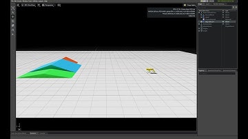 Programming Quadruped Robot to Walk, Do Rotations and Climb Slopes using ROS2 and Isaac Sim