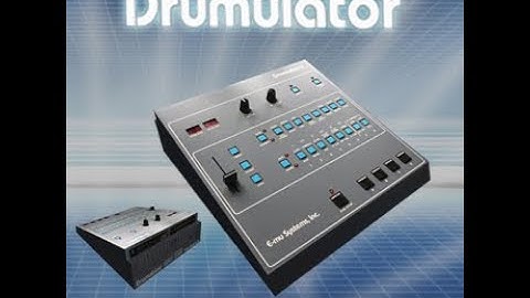 E-mu Drumulator | Free Samples
