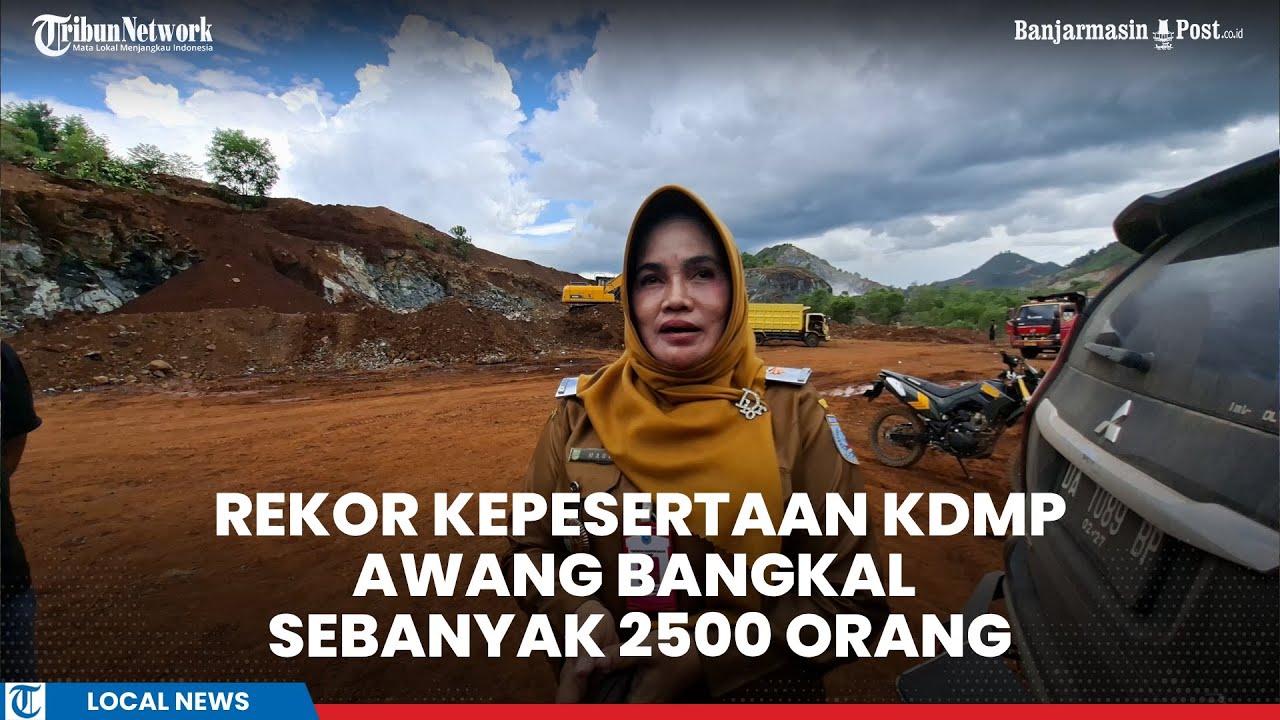 Rekor ! Kepesertaan KDMP Awang Bangkal Barat Tembus 2500 Orang, Mulai Garap Galian C