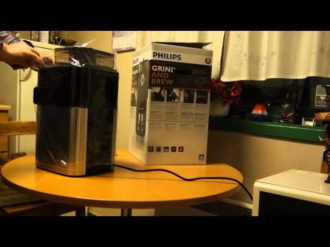 PHILIPS HD7762/00 COFFEE MACHINE UNBOXING!