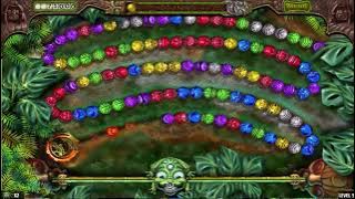 Zuma's Revenge, Amazing Fast x15 Combo!