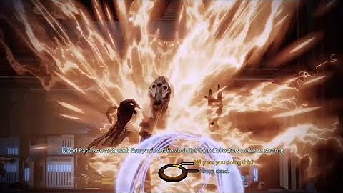 Mass Effect 2 Legendary Edition - My combat drone attacks a vorcha while he is talking to me