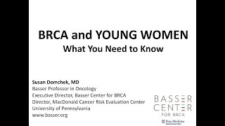 BRCA and Young Women: What You Need to Know