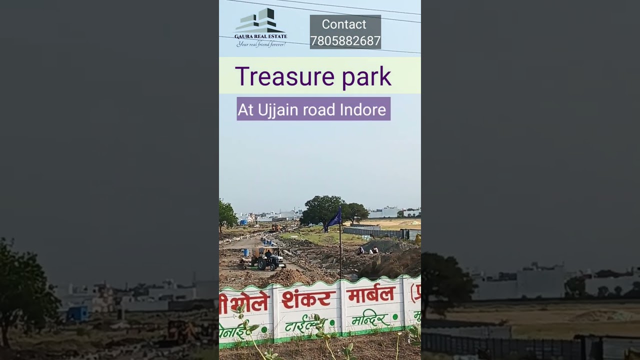 😍🔥 Treasure park, Ujjain road,Main road touch colony, Indore.