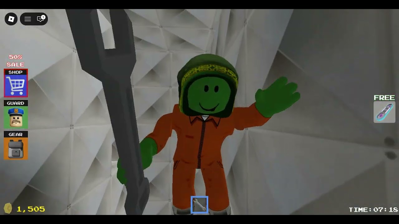 Barrys prison run roblox gameplay