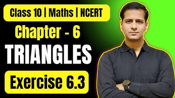 Class 10 | Math | Chapter 6: Triangles | NCERT Exercise 6.3 | Q.11 to Q.16 Complete Solutions