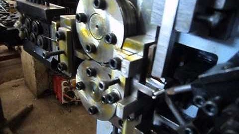 AUTOMATIC COMPRESSION SPRING MACHINE By German Spring Industry