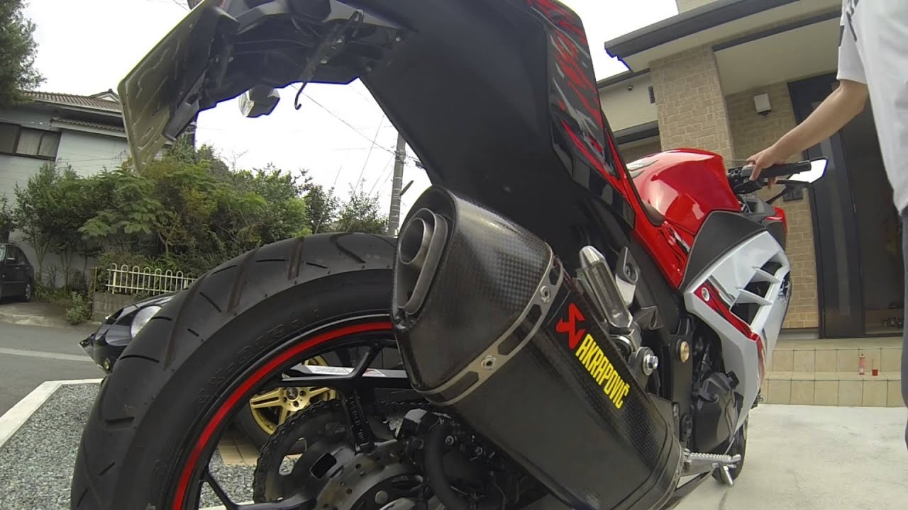 Akrapovic カーボンファイバー マフラー ニンジャ250 【公式通販】