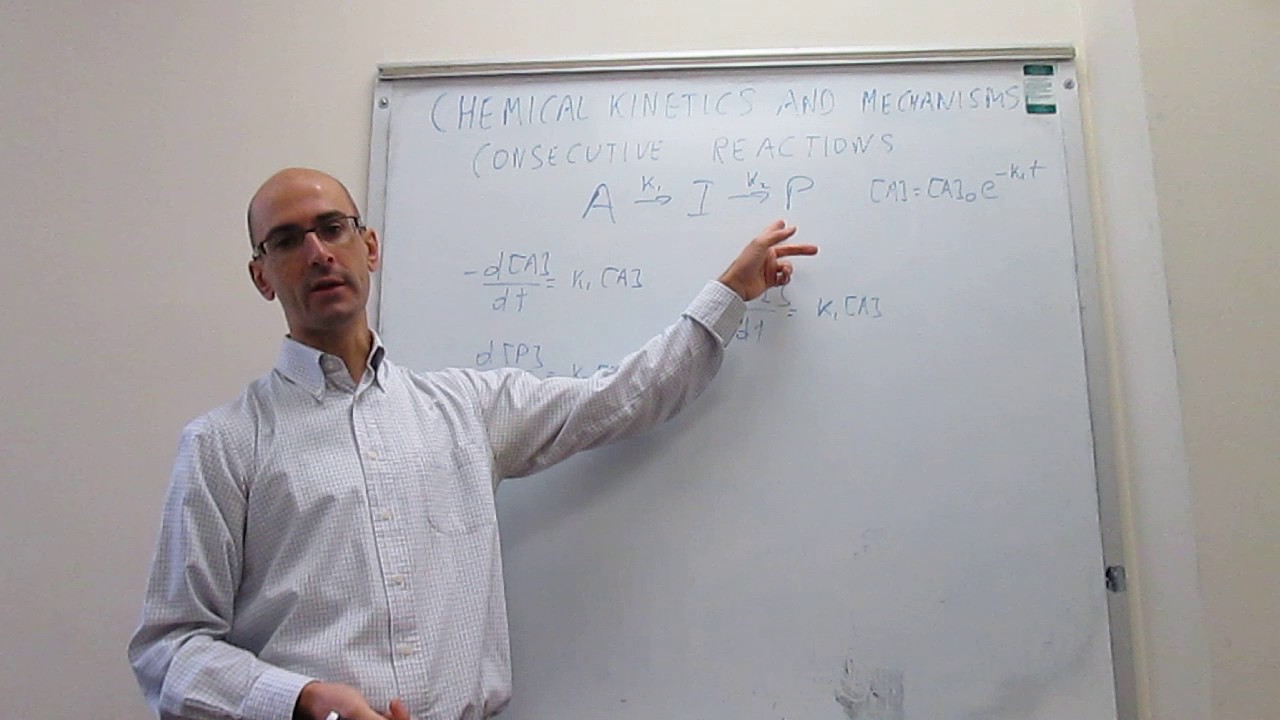 The kinetics of consecutive reactions