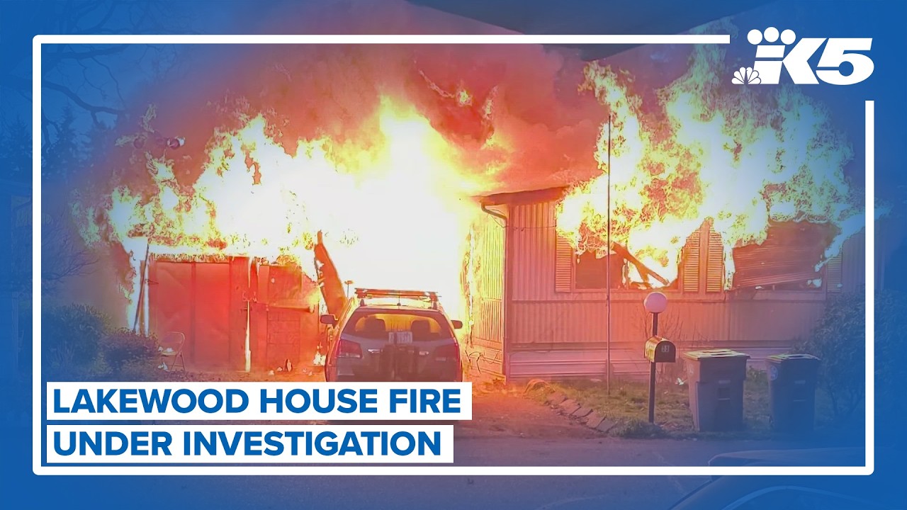 Lakewood house fire under investigation - YouTube