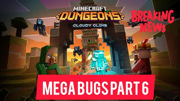 minecraft dungeons, mega bugs part 6 #minecraftdungeons #bug
