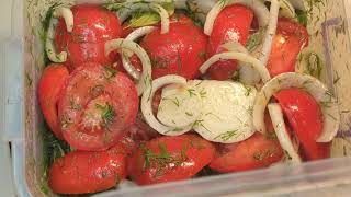 видео: Закусочные Помидоры к мясу. Пальчики оближешь 🤤 картинка: Закусочные Помидоры к мясу. Пальчики оближешь 🤤