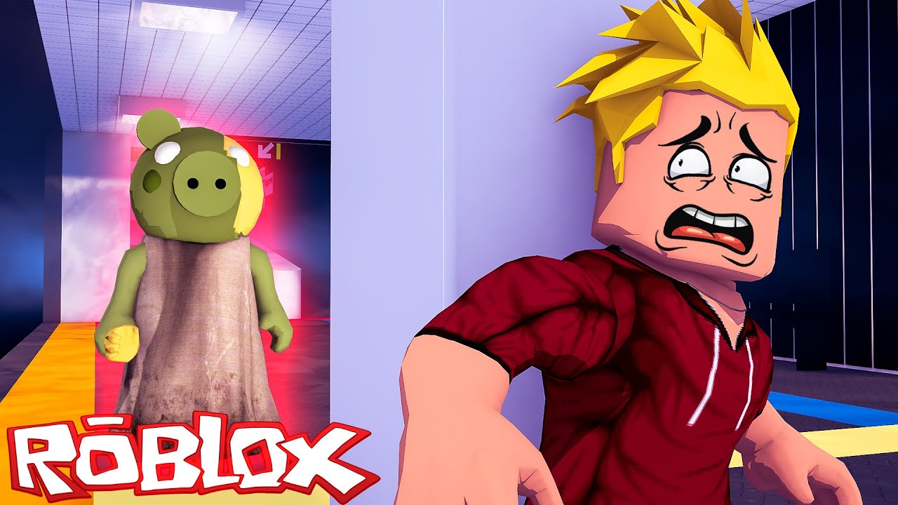 Fuja Da Piggy No Metro Roblox Youtube - fuja do monstro assassino no roblox