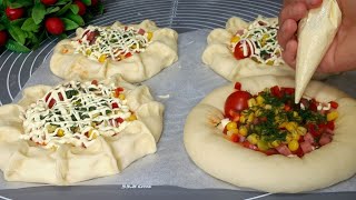 картинка: Почему Они Такие Вкусные  Гениально и Просто! Треугольные Мини Пиццы! Готовим с Mazzali