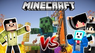 4 Brothers Split Because of Lucky Block!! - Lucky Block