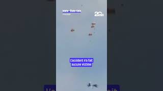 États-Unis : Deux avions militaires sont entrés en collision lors d’un salon aérien