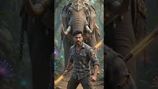 🔥 Man vs Giant Elephant | AI Cinematic Battle Scene | Epic Fantasy Short Film