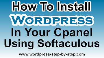 How To Easily Install Wordpress In Cpanel Using Softaculous