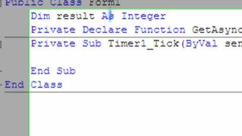 How To Make A Keylogger In Visual Basic 2008