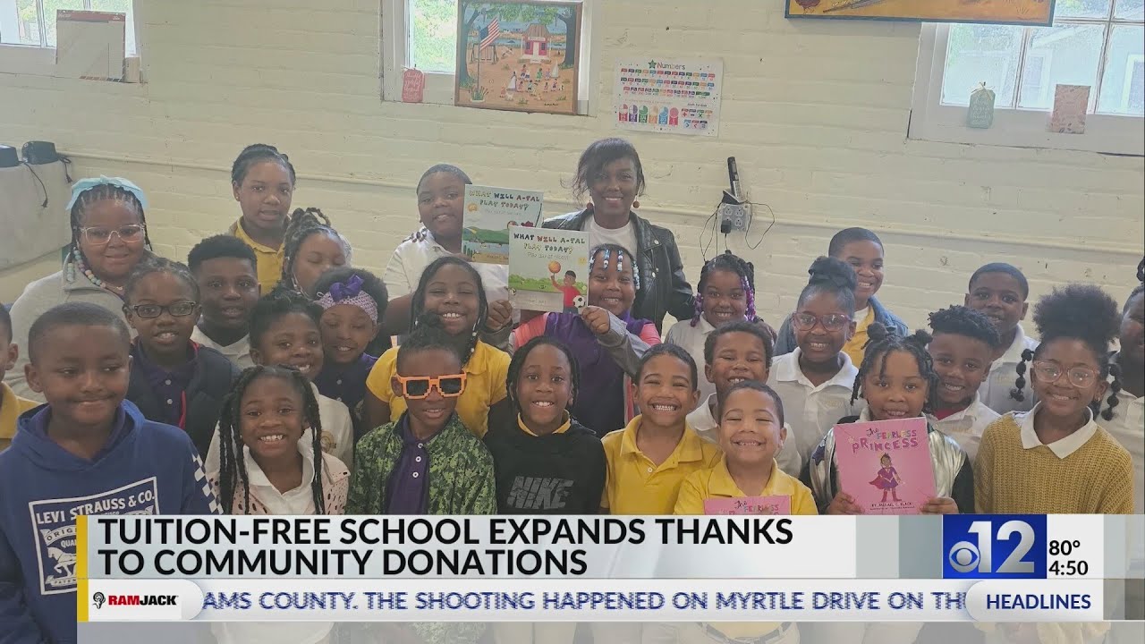 Tuitionfree school expands thanks to donations YouTube