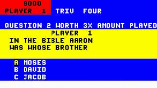 Triv Four MAME Gameplay video Snapshot -Rom name statriv4- screenshot 2