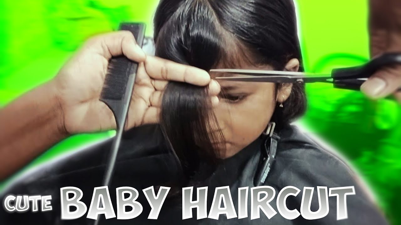 How To Cut Baby Girl Hair Cut easy way/step by step/at home Sonali