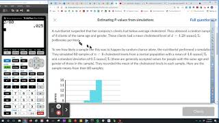 Unit 12 Estimating P-Values from Simulations Exercise YouTube video