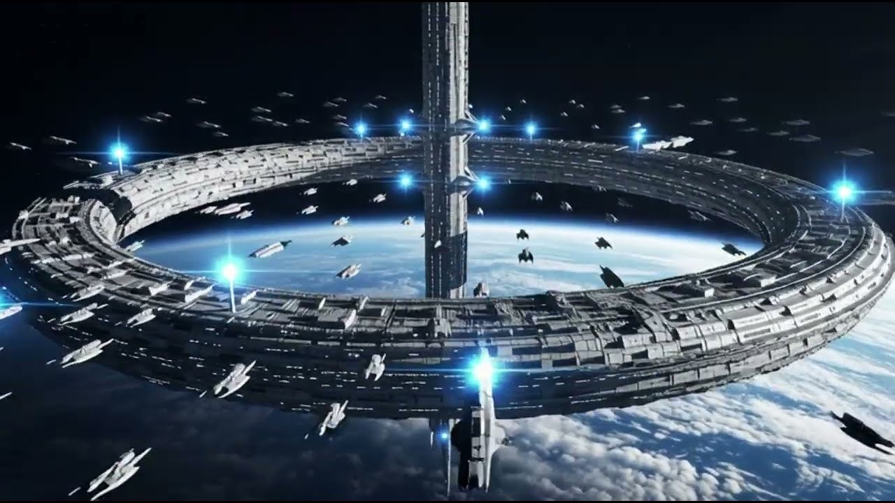 Future City at Night 2400 | 4K |