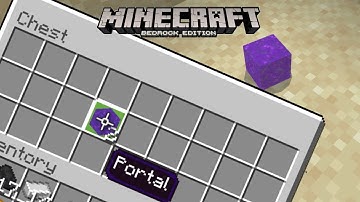 Nether Portal Block Farm 100%  in Survival! Minecraft (Tutorial ) MCPE / Xbox / Windows /Switch