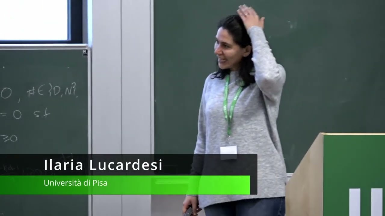 Доцент Илария Лукардези | Оптимизация формы при ограничении по типу ширины